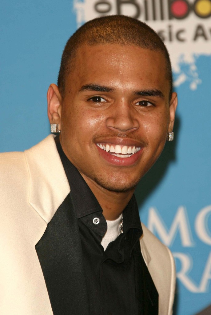 Chris Brown in the press room at the 2006 Billboard Music Awards MGM Grand Hotel Las Vegas NV 12 04 06