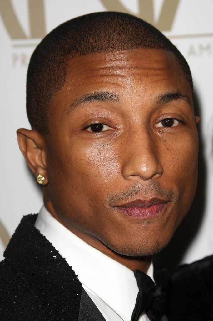Pharrell Williams at the 25th Annual Producers Guild Awards, Beverly Hilton, Beverly Hills, CA 01-19-14