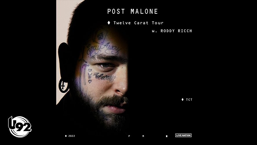 Win Tickets to Post Malone - 92.5 The Beat
